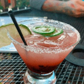 Wild Thyme Bistro - Jalapeño blackberry margarita - New American Near Me - Kanab, Utah