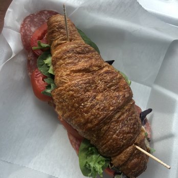 Divine Naples Coffee & Wine - This was a salami croissant. - Visitor Centers Near Me - Naples, Florida