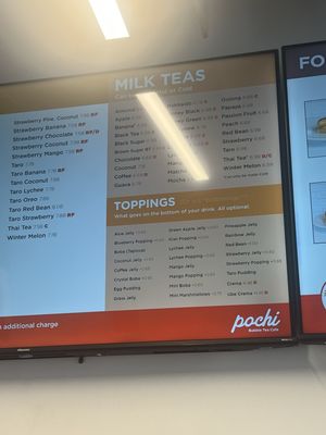 Menu photo 2 Pochi Bubble Tea Cafe Marysville, WA Menu photo 2 Pochi Bubble Tea Cafe Marysville, WA
