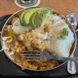 Colorado chili breakfast bowl.