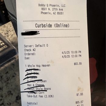 Bobby Q - BBQ - Barbeque Near Me - Phoenix, Arizona