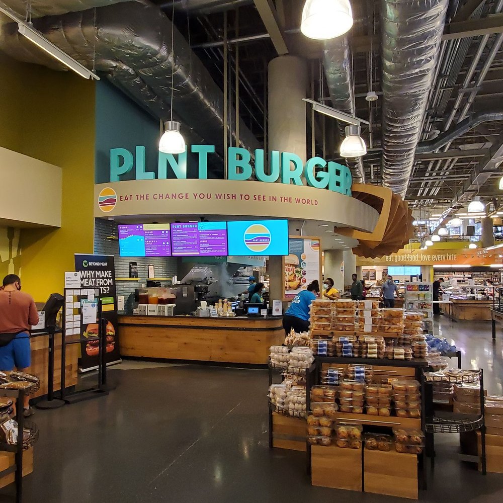 PLNT Burger - the area where you place your order - Vegan Near Me - Columbia, Maryland PLNT Burger - the area where you place your order - Vegan Near Me - Columbia, Maryland