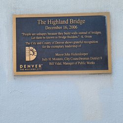 Highland Bridge - Plaque 07-05-2022