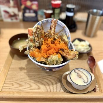 Tendon Kohaku - Umi Tendon Set - Japanese Near Me - Bellevue, Washington Tendon Kohaku - Umi Tendon Set - Japanese Near Me - Bellevue, Washington