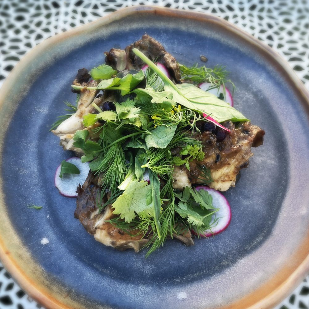 Goosefeather - Roasted Hen of the Woods - Cantonese Near Me - Tarrytown, New York Goosefeather - Roasted Hen of the Woods - Cantonese Near Me - Tarrytown, New York