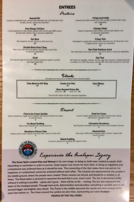 Menu photo 4 Sa'Nyu Wa Peach Springs, AZ Menu photo 4 Sa'Nyu Wa Peach Springs, AZ