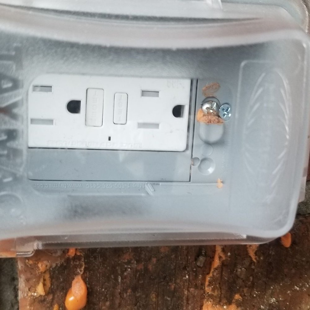 Moore Than Electronics - Outlet with outlet cover. - Home Network Installation Near Me