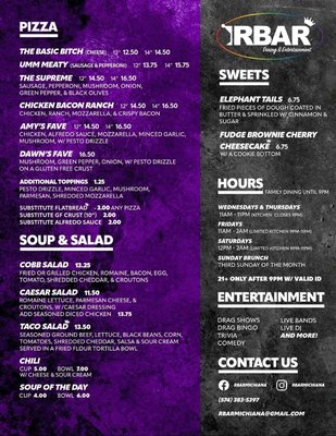 Menu photo 5 R Bar South Bend, IN Menu photo 5 R Bar South Bend, IN