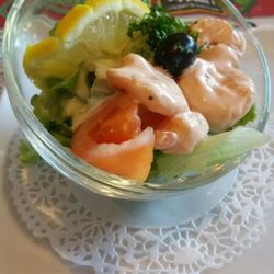 Capucine's Grill - Crevettes salade