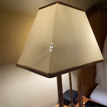 Beachcomber Motel - Damaged lamp shade - Hotels Near Me - Fort Bragg, California