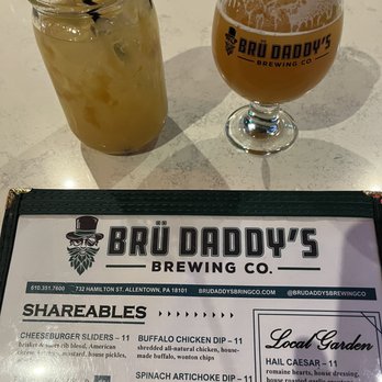 Brü Daddy’s Brewing Company - Drinks - Brewpubs Near Me - Allentown, Pennsylvania