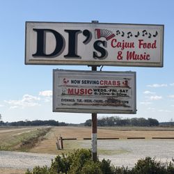 D.I.'s Cajun Restaurant - Times they are open and when live music is.