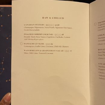 Clockwork Champagne & Cocktails - Menu - Cocktail Bars Near Me - Toronto, Ontario