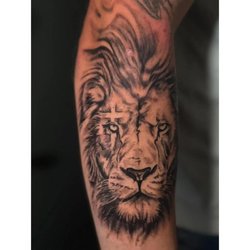Last Nerve Tattoo - Lion Arm Tattoo