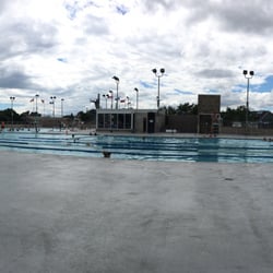 Donald D. Summerville Pool - View of the entire pool, lane swimming section in the front