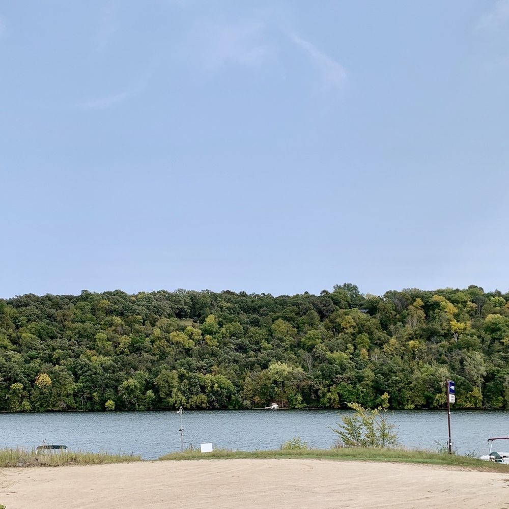 The Pondy Restaurant and Bar - The view from the deck and indoor bar-- - American Near Me - Mazeppa, Minnesota