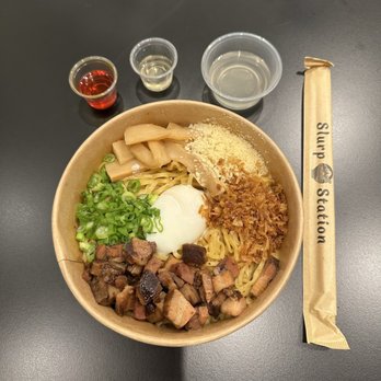 Slurp Station Aburasoba UW - Tokyo Ganso Aburasoba - IG @bougiefoodieboi - Ramen Near Me - Seattle, Washington