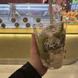 Cookies and cream and hazelnut with pistachio butter