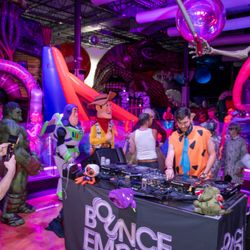 Colorado's top house DJs on the 360-degree stage at Bounce Empire in Lafayette, 25 minutes from downtown Denver.