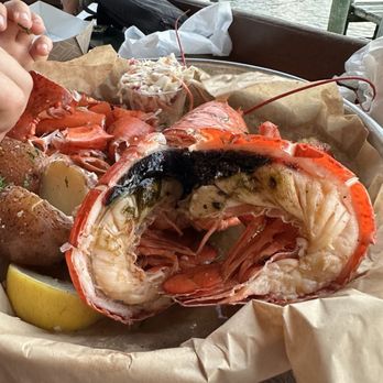 Nancy's - The disgusting inside of the lobster we were served at Nancy's in Oak Bluffs. - Seafood Near Me - Oak Bluffs, Massachusetts Nancy's - The disgusting inside of the lobster we were served at Nancy's in Oak Bluffs. - Seafood Near Me - Oak Bluffs, Massachusetts