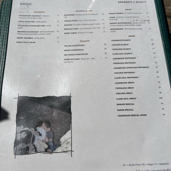 Zinqué - Menu - French Near Me - Scottsdale, Arizona Zinqué - Menu - French Near Me - Scottsdale, Arizona