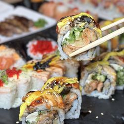 168 Sushi Asian Buffet - 168 Sushi - AYCE sushi rolls