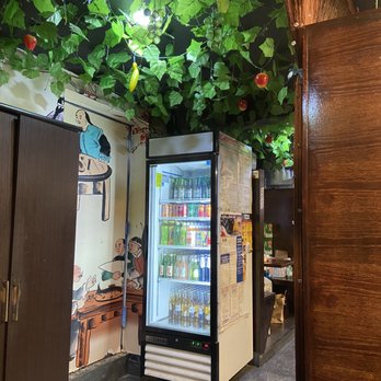 Taste Yummy - decor and beverage fridge - Seafood Near Me - Brooklyn, New York
