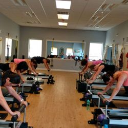 IMX Pilates - Plank on the IM=X Xerciser(Reformer)
