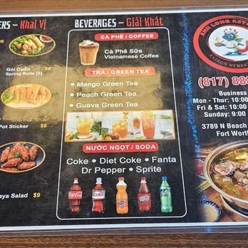 Anh Long Kitchen - Menu - Vietnamese Near Me - Fort Worth, Texas Anh Long Kitchen - Menu - Vietnamese Near Me - Fort Worth, Texas