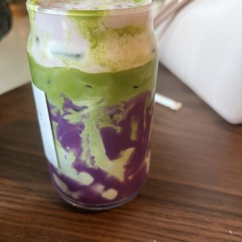 Haven - Matcha with ube - Bubble Tea Near Me - Lynnwood, Washington