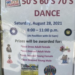 Here's an example of some of the activities they have any evening.