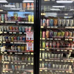 Chevron - Energy drink selection