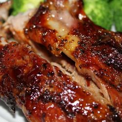 K'Lynn's Catering - A special we had bbq baby back ribs with our house sauce.
