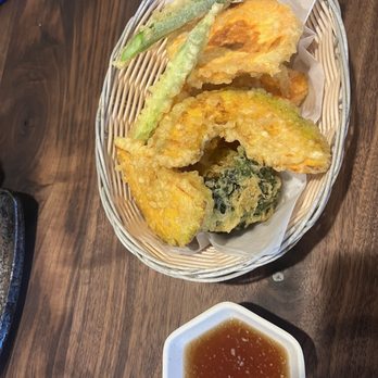 Okini Sushi - Vegetable tempura appetizer - Japanese Near Me - Pleasant Hill, California