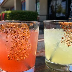 Cask & Hammer - Watermelon Margarita. Pineapple Margarita