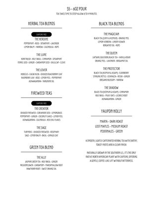 Menu photo 1 Witches Brew Coffee New Orleans, LA Menu photo 1 Witches Brew Coffee New Orleans, LA