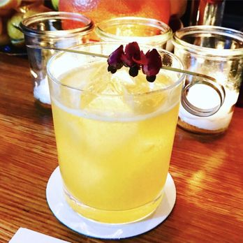 Upland - Tequila, passion fruit, and Rose water... incredible - New American Near Me - New York, New York Upland - Tequila, passion fruit, and Rose water... incredible - New American Near Me - New York, New York