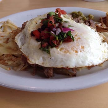 The Junction Kitchen - Mexican hash with pulled pork underneath - Breakfast & Brunch Near Me - North Charleston, South Carolina The Junction Kitchen - Mexican hash with pulled pork underneath - Breakfast & Brunch Near Me - North Charleston, South Carolina