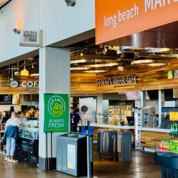 Long Beach Airport - LGB - food area - Airports Near Me - Long Beach, California