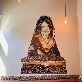 Delah Coffee - Mural - Desserts Near Me - Oakland, California