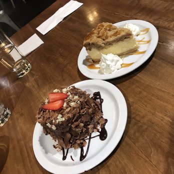 The Craft House - Apple cheesecake & Valentine's Day special chocolate strawberry cake - Gastropubs Near Me - Clovis, California
