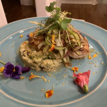 Chic Atlanta Chef - Halibut, Risotto, Veg - Personal Chefs Near Me Chic Atlanta Chef - Halibut, Risotto, Veg - Personal Chefs Near Me