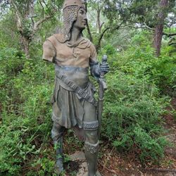 Knights In The Woods - Missing an arm & has odd coloring  08-19-2022