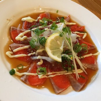 Guu with Garlic - Salmon carpaccio - looooooveeeeee! - Japanese Near Me - Vancouver, British Columbia Guu with Garlic - Salmon carpaccio - looooooveeeeee! - Japanese Near Me - Vancouver, British Columbia