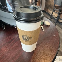 Salted caramel Flavored Latte Hot