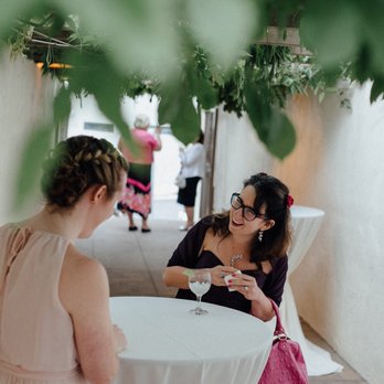 Center for the Arts, Eagle Rock - You can have some guests on the outdoor patio during cocktail hour. Photo by Marble Rye Photography - Community Service/Non-Profit Near Me - Los Angeles, California Center for the Arts, Eagle Rock - You can have some guests on the outdoor patio during cocktail hour. Photo by Marble Rye Photography - Community Service/Non-Profit Near Me - Los Angeles, California