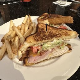 Club Sandwich 5.3 - cheese was super hard. Club Sandwich 5.3 - cheese was super hard.