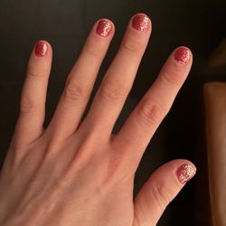 Star Nail & Spa - Manicure by May. Sparkle polish