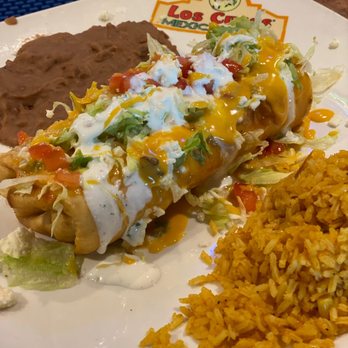 Los Cucos Mexican Cafe - Katy - Fajita chicken chimichanga - Mexican Near Me - Katy, Texas