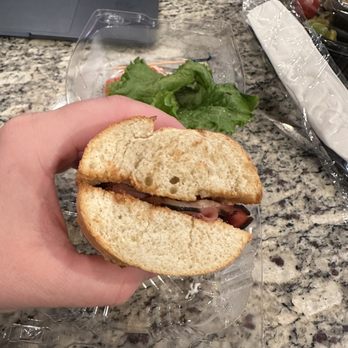 Newk's Eatery - A sad, sad, ham and Swiss sandwich.  Pretty much just bread. - Sandwiches Near Me - Atlanta, Georgia